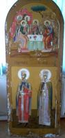 Святой равноапостольный Константин и святая Елена ( до реставрации)