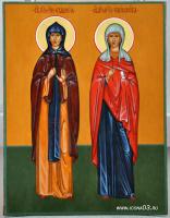 Святая Евдокия и святая Параскева